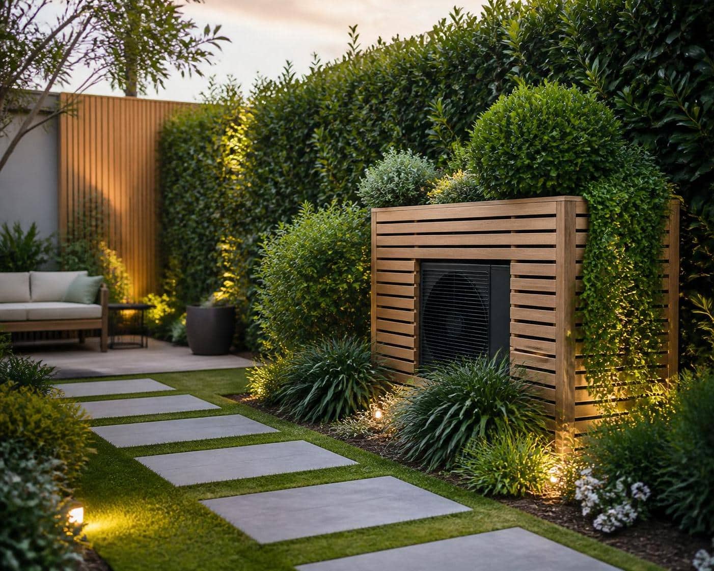 découvrez des idées déco naturelles pour cacher efficacement votre pompe à chaleur dans le jardin et préserver l'esthétique de votre espace extérieur.